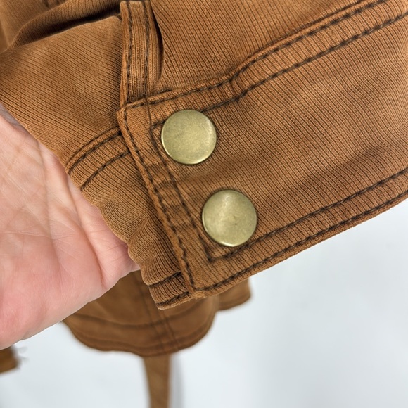 Anthropologie Everyday Belted Moto Jacket L - Picture 15 of 16